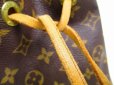 Photo11: LOUIS VUITTON Monogram Leather Brown Shoulder Bag Purse Noe #4797