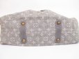 Photo5: LOUIS VUITTON Monogram Denim Gray Hand Bag w/Strap Neo Cabby MM #4805