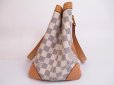 Photo4: LOUIS VUITTON Azur Leather White Tote Bag Purse Hampstead MM #4826