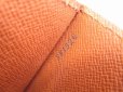 Photo12: LOUIS VUITTON Monogram Leather Brown Hand Bag Purse Concorde #4834