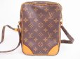 Photo2: LOUIS VUITTON Monogram Leather Brown Cross-body Bag Purse Amazon #4843 (2)