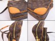 Photo6: LOUIS VUITTON Monogram Leather Brown Cross-body Bag Purse Amazon #4843