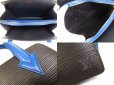 Photo8: LOUIS VUITTON Epi Leather Black & Blue Hand Bag Purse Varenne #4865