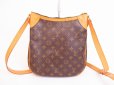 Photo2: LOUIS VUITTON Monogram Leather Brown Messenger&Crossbody Bag Odeon PM #4883 (2)