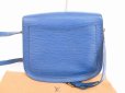 Photo2: LOUIS VUITTON Epi Leather Blue Cross-body Bag Saint Cloud GM #4888 (2)