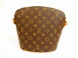 Photo2: LOUIS VUITTON Monogram Leather Brown Messenger&Cross-body Bag Drouot #4891 (2)