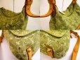 Photo6: LOUIS VUITTON Monogram Denim Khaki Shoulder Bag Baggy GM #4900