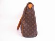 Photo3: LOUIS VUITTON Monogram Leather Brown Tote&Shppers Bag Flanerie 45 #4902