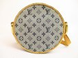 Photo2: LOUIS VUITTON Monogram Mini Canvas Blue Cross-body Bag Jeanne PM #4919 (2)