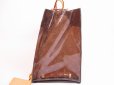 Photo4: LOUIS VUITTON Monogram Brown Vinyl Tote&Shoppers Bag Cabas Cruise #4921