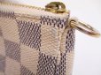 Photo11: LOUIS VUITTON Azur Leather White Chain Pouch Accessories Pouch #4933