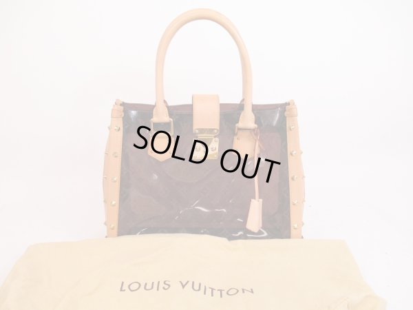 Photo1: LOUIS VUITTON Limited Monogram Vinyl Tote Bag Neo Cabas Ambre MM #4939