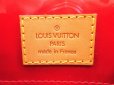 Photo10: LOUIS VUITTON Vernis Rouge Patent Leather Hand Bag Purse Reade PM #4940