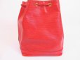 Photo2: LOUIS VUITTON Epi Leather Red Shoulder Bag Purse Noe #4946 (2)