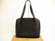 Photo1: LOUIS VUITTON Epi Leather Black Tote&Shoppers Bag Purse Lussac #4985 (1)