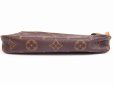 Photo5: LOUIS VUITTON Monogram Leather Brown Accessories Pouch Pochette #4988