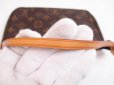 Photo7: LOUIS VUITTON Monogram Leather Brown Accessories Pouch Pochette #4988