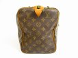 Photo3: LOUIS VUITTON Monogram Leather Brown Duffle&Gym Bag Sac Souple 35 #4991