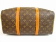 Photo5: LOUIS VUITTON Monogram Leather Brown Duffle&Gym Bag Sac Souple 35 #4991