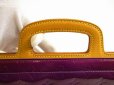 Photo7: LOUIS VUITTON Vernis Patent Leather Purple Hand Bag Purse Stanton #5027