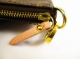 Photo11: LOUIS VUITTON Monogram Leather Brown Mini Accessories Chain Pouch #5029