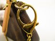 Photo9: LOUIS VUITTON Monogram Leather Brown Mini Accessories Chain Pouch #5029