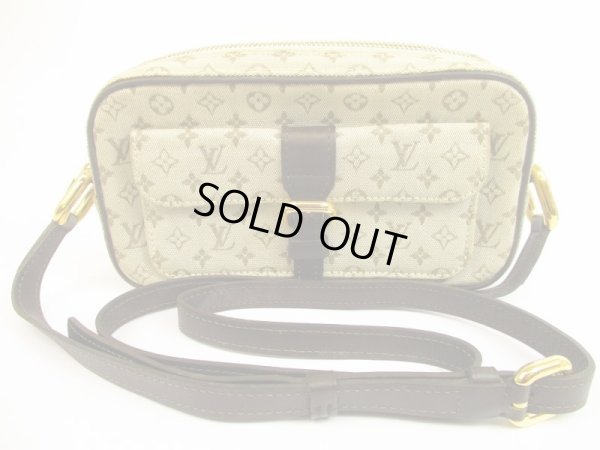 Photo1: LOUIS VUITTON Monogram Mini Canvas Brown Cross-body Bag Juliet MM #5030