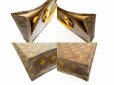 Photo6: LOUIS VUITTON Monogram Leather Brown Hand Bag Tote Bag Sac Plat #5034