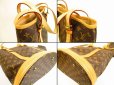 Photo6: LOUIS VUITTON Monogram Leather Brown Tote Bag Bucket GM w/Pouch #5037