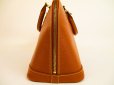 Photo4: LOUIS VUITTON Epi Leather Brown Hand Bag Purse Alma #5042