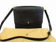 Photo1: LOUIS VUITTON Epi Leather Black Messenger&Cross-body Bag Grenelle #5054 (1)