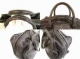 Photo7: BOTTEGA VENETA Goat Leather Metallic Gray Hand Bag Mini Boston Bag #5061