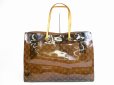 Photo2: LOUIS VUITTON Monogram Brown Vinyl Tote&Shoppers Bag Cabas Cruise #5066 (2)