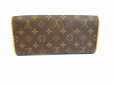 Photo2: LOUIS VUITTON Monogram Leather Brown Fanny Packs Pochette Twin GM #50７9 (2)