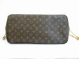 Photo5: LOUIS VUITTON Monogram Leather Brown Tote&Shoppers Bag Neverfull GM #5087