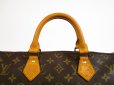 Photo7: LOUIS VUITTON Monogram Leather Brown Hand Bag Purse Speedy35 #5126