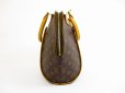 Photo3: LOUIS VUITTON Monogram Leather Brown Hand Bag Purse Ellipse MM #5128