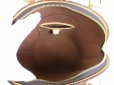 Photo8: LOUIS VUITTON Monogram Leather Brown Hand Bag Purse Ellipse PM #5138