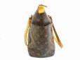 Photo4: LOUIS VUITTON Monogram Leather Brown Tote&Shoppers Bag Totally MM #5139