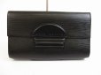 Photo1: LOUIS VUITTON Epi Leather Blacks Clutch Bag Purse #5142 (1)