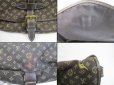 Photo9: LOUIS VUITTON Mini Lin Canvas Brown Messenger&Cross-body Bag Saumur30 #5146