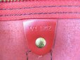 Photo12: LOUIS VUITTON Epi Leather Red Duffle&Gym Bag Boston Bag Keepall 55 #5172