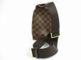 Photo2: LOUIS VUITTON Damier Leather Brown Fanny&Waist Packs Geronimos #5185 (2)