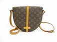 Photo2: LOUIS VUITTON Monogram Leather Brown Messenger&Cross-body Chantilly MM #5187 (2)