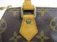 Photo11: LOUIS VUITTON Monogram Leather Brown Hand Bag Mini Speedy #5200