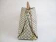 Photo3: LOUIS VUITTON Damier Azur Leather White Hobo Shoulder Bag Artsy MM #5203