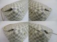 Photo6: LOUIS VUITTON Damier Azur Leather White Hobo Shoulder Bag Artsy MM #5203