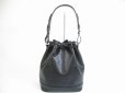 Photo1: LOUIS VUITTON Epi Leather Black Shoulder Bag Purse Noe #5211 (1)