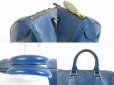 Photo7: LOUIS VUITTON Epi Leather Blue Hand Bag Purse Speedy25 #5212