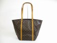 Photo1: LOUIS VUITTON Monogram Leather Brown Tote&Shoppers Bag Sac Shopping #5213 (1)